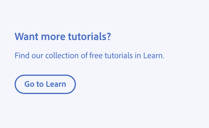 Key example of how to avoid directly referring to the interface. Title, Want more tutorials? Description, Find our collection of free tutorials in Learn. Button with label, Go to Learn.
