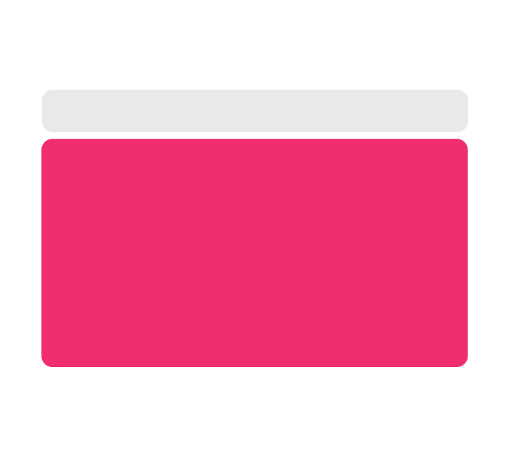 Illustration of one example where a content area can appear in the app frame layout: as the main focus or work area.