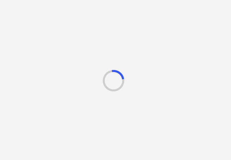 A circular progress indicator on a light gray background, showing roughly 20% complete in blue against a gray track.