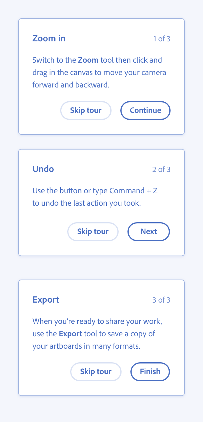 Allow dismissal when a coach mark depends on an action