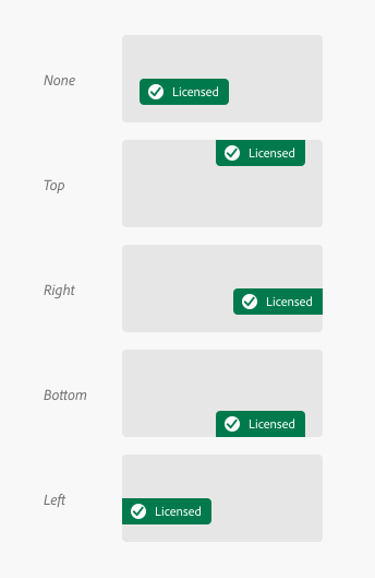 Badge System Design: choose from different badge types