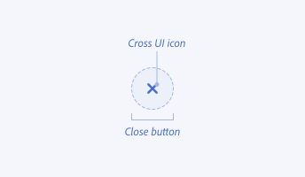 Close button - Spectrum