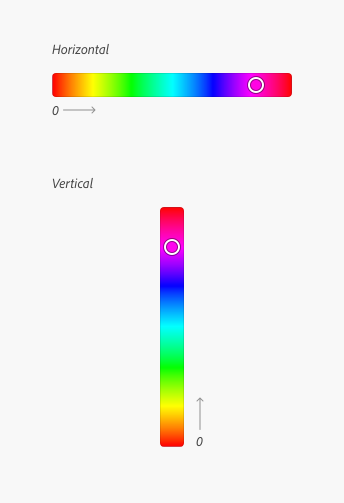 Color slider - Spectrum