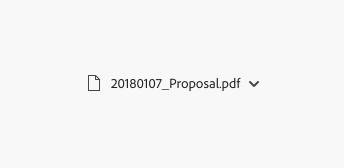 Example of a document name. A paper or document icon is beside the PDF document name of 20180197_Proposal.pdf. A quiet picker shows that there are controls available for the document.